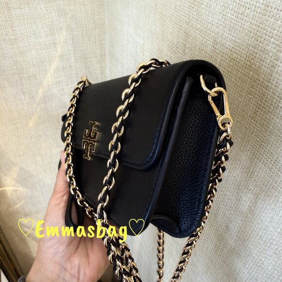 Tory Burch Britten Chain Wallet Wristlet Crossbody 175806 $385 - Picture 3 of 7